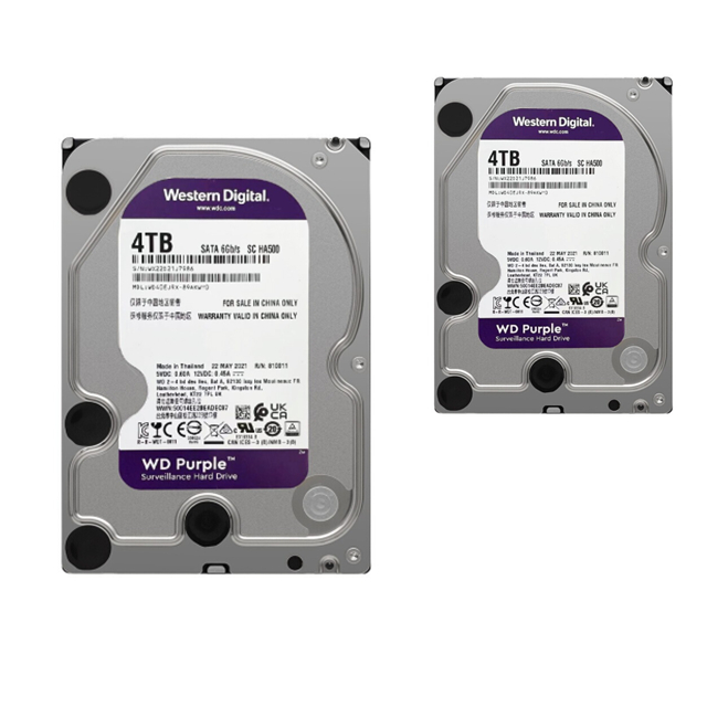 WD HDD Purple 4TB 3.5inch